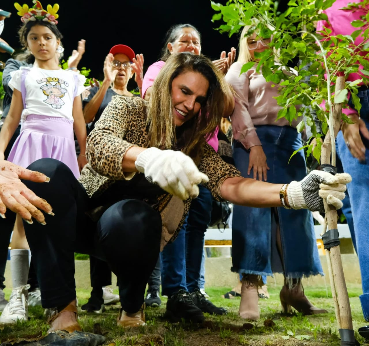 Ana Clara de Di Martino: “Nuestra gestión recupera plazas y arboriza la ciudad”