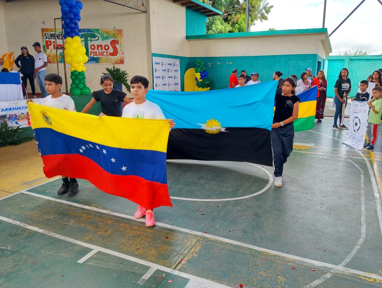 Machiques se inauguraron los Juegos Comunales con entusiasmo y participación