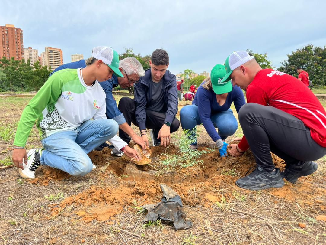 Exitosa jornada de plantación de árboles en la Vereda del Lago 2
