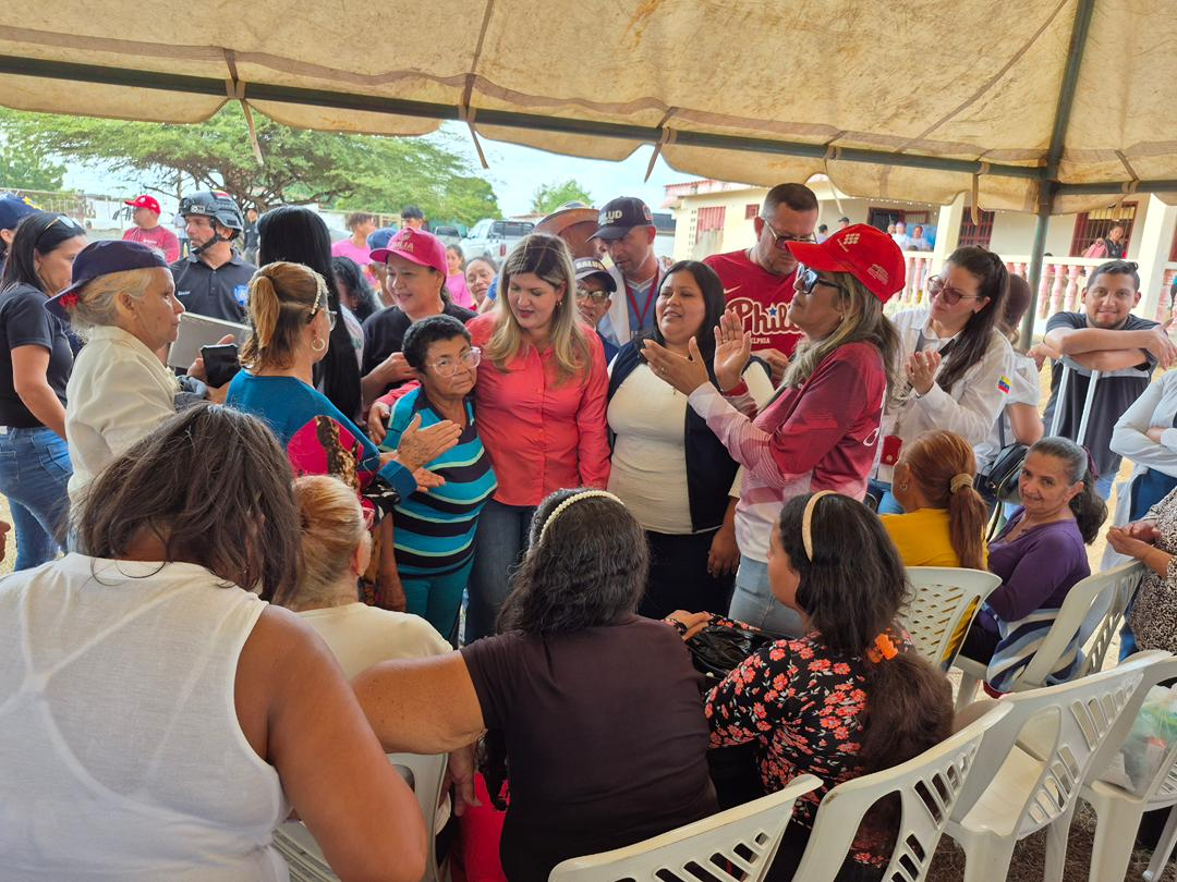 La primera dama del Zulia encabezó jornada médica integral para adultos mayores en el municipio Miranda
