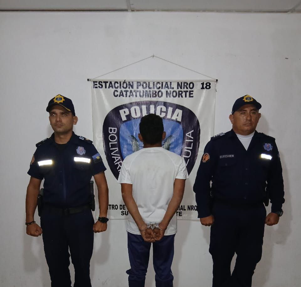 Cpbez detuvo a un sujeto en Catatumbo por presunta violación continuada contra su hijastra