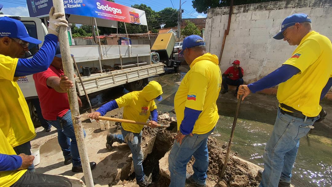 ¡1x10 del Buen Gobierno resolviendo! Alcaldía de Maracaibo restableció servicio de gas en el barrio San José