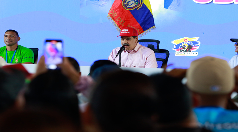 Maduro propone grandes protestas mundiales contra la 