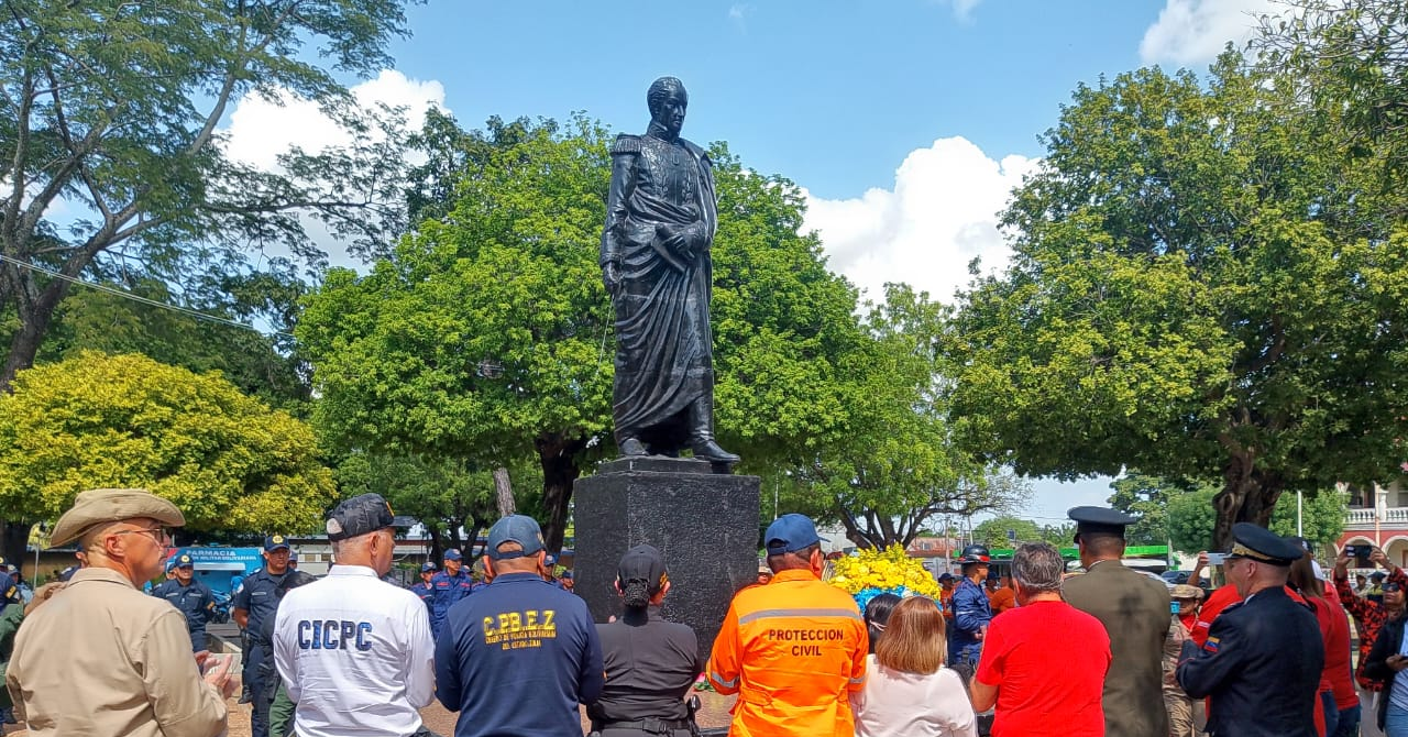 Machiques de Perijá conmemoró los 195 años de la siembra del Padre de la Patria