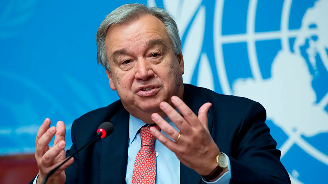 El jefe de la ONU pide seriedad para 2026 ante el 
