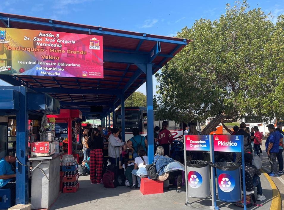 ¡Movilidad masiva! 87 mil personas han transitado por el Terminal de Pasajeros de Maracaibo