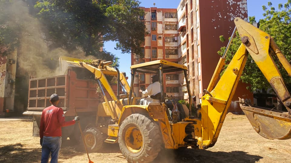 En Las Acacias llegó la Alcaldía para realizar jornada de saneamiento