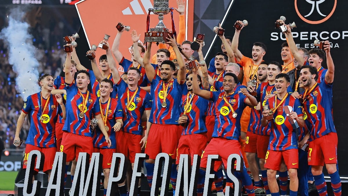 Barcelona se lleva la Supercopa en un clásico de Alto Nivel en Yeda  