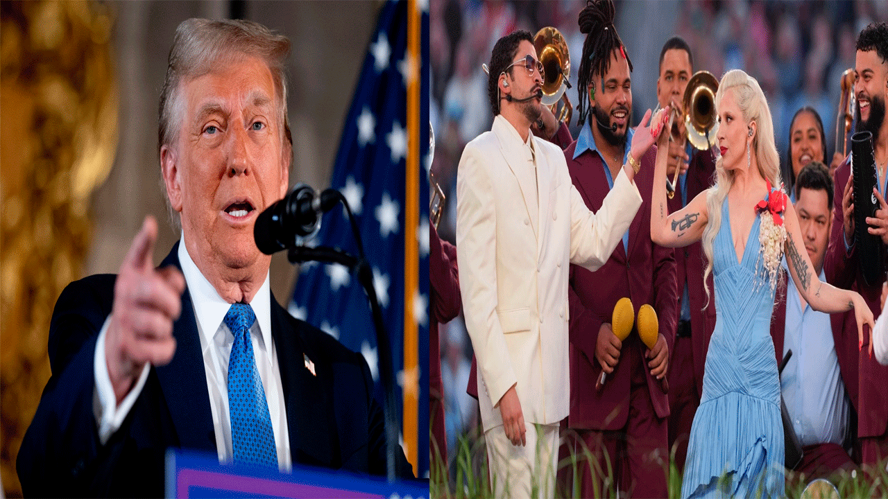 Show de Bad Bunny en el Super Bowl desata la ira de Trump