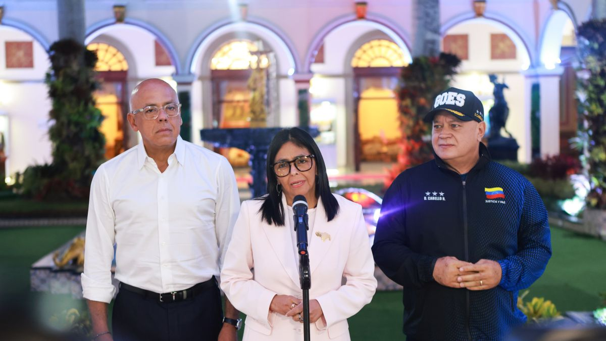 Presidenta encargada de Venezuela anuncia 