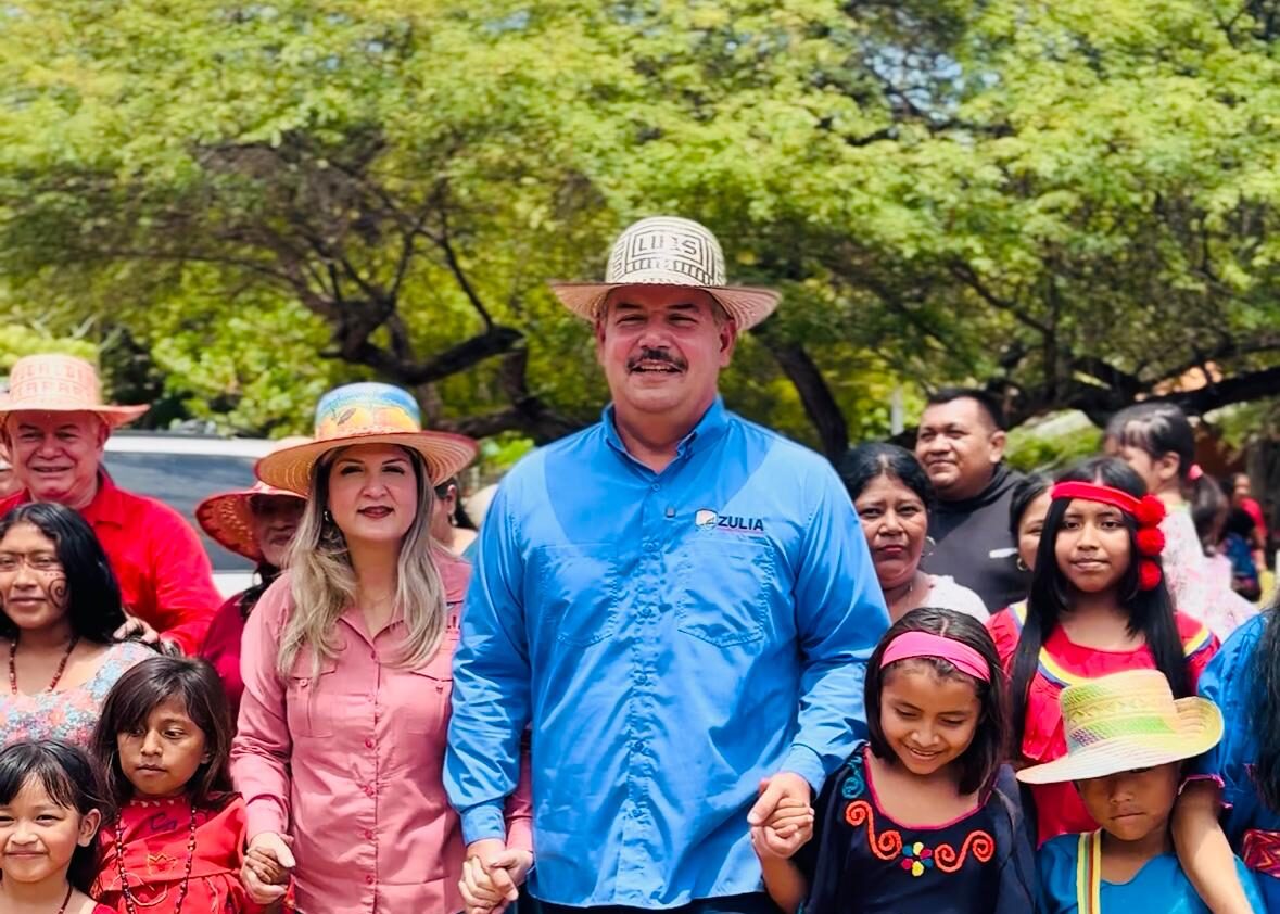 Pueblos originarios del Zulia conmemoran junto al gobernador Luis Caldera el Día de la Niña y el Niño Indígena