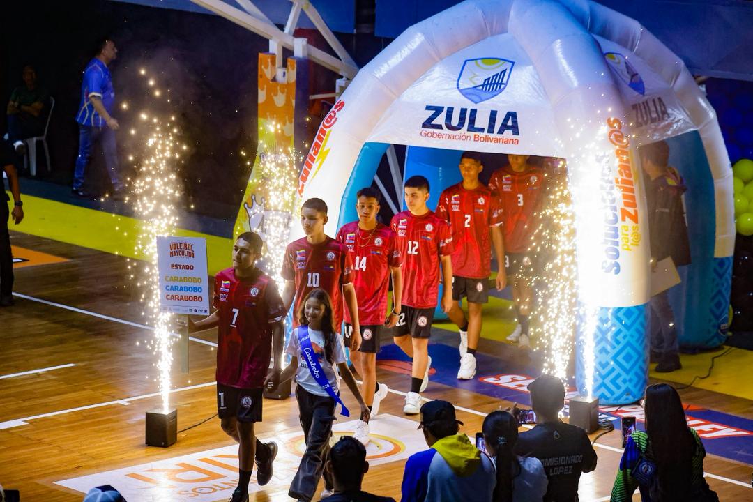 Con atletas de 20 estados: Gobernador Caldera inaugura clasificatorio de voleibol a los Juegos Deportivos Nacionales Juveniles
