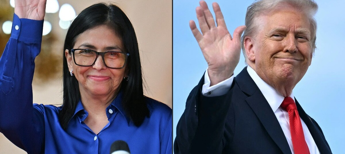 Delcy Rodríguez condenó intento de ataque contra Donald Trump