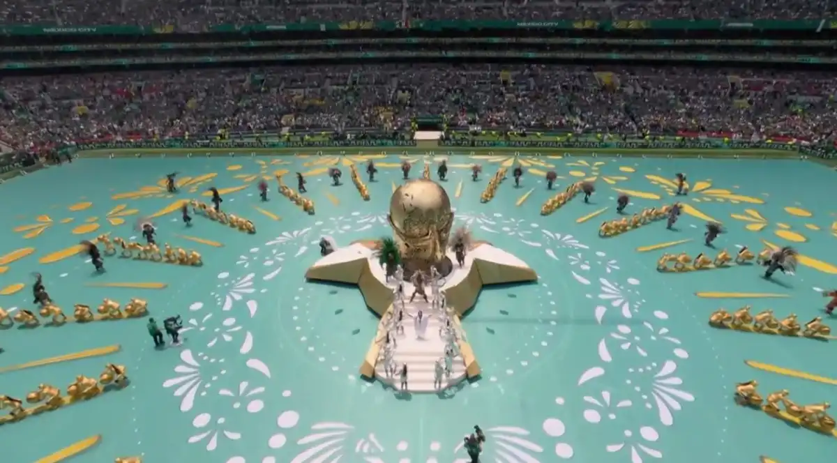 Inauguración de la Copa Mundial de Fútbol en el Estadio Azteca generó una gran ola de críticas