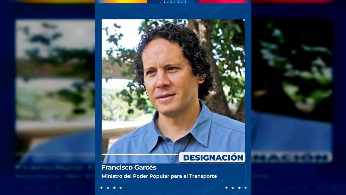 Francisco Garcés es designado ministro de Transporte