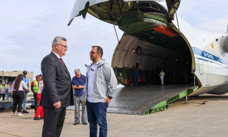 Venezuela recibió un nuevo envío de asistencia humanitaria procedente de Rusia